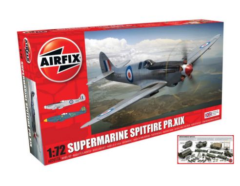 Airfix AX2017A SUPERMARINE SPITFIRE PR.XIX KIT 1:72 Modellino