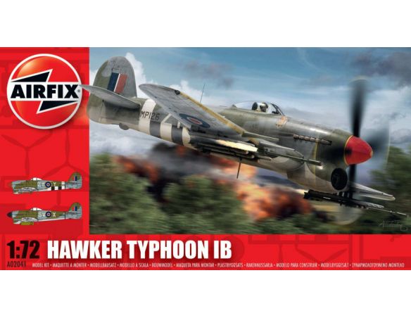 Airfix AX2041 HAWKER TYPHOON IB KIT 1:72 Modellino