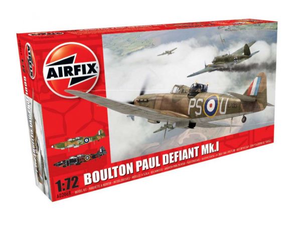 Airfix AX2069 BOULTON PAUL DEFIANT Mk.I KIT 1:72 Modellino