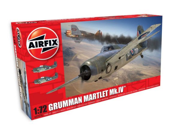 Airfix AX2074 GRUMMAN MARTLET Mk.IV KIT 1:72 Modellino