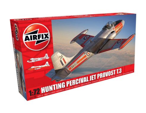 Airfix AX2103 HUNTING PERCIVAL JET PROVOST T.3/T.3a KIT 1:72 Modellino