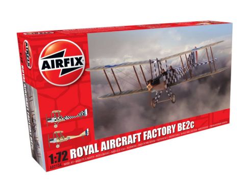 Airfix AX2104 ROYAL AIRCRAFT FACTORY BE2c SCOUT KIT 1:72 Modellino
