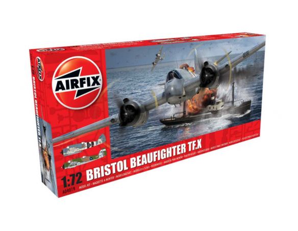 Airfix AX4019 BRISTOL BEAUFIGHTER Mk.X KIT 1:72 Modellino