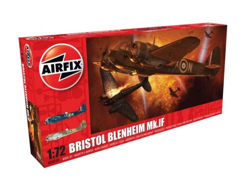 Airfix AX4059 BRISTOL BLENHEIM Mk.IF KIT 1:72 Modellino