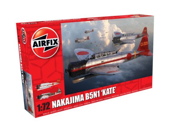 Airfix AX4060 NAKAJIMA B5N1 KATE KIT 1:72 Modellino