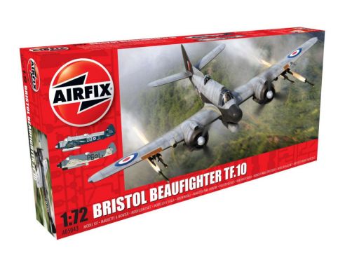 Airfix AX5043 BRISTOL BEAUFIGHTER Mk.X LATE KIT 1:72 Modellino