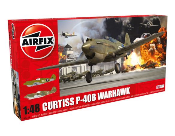 Airfix AX5130 CURTISS P-40B WARHAWK KIT 1:48 Modellino