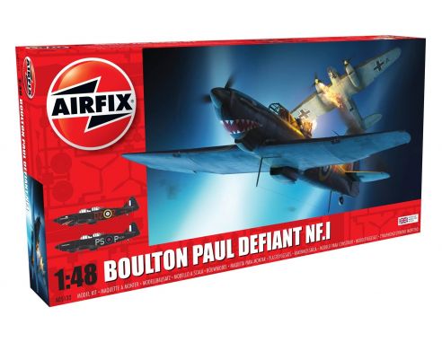 Airfix AX5132 BOULTON PAUL DEFIANT NF.1 KIT 1:48 Modellino