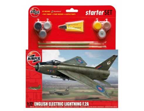 Airfix AX55305 ENGLISH ELECTRIC LIGHTNING F2A KIT 1:72 Modellino