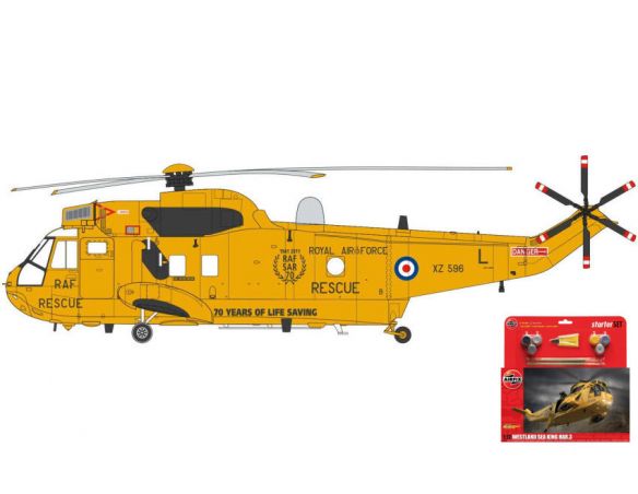 Airfix AX55307 WESTLAND SEA KING HAR.3 KIT 1:72 Modellino