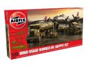 Airfix AX6304 WWII USAAF BOMBER RE-SUPPLY SET KIT 1:72 Modellino