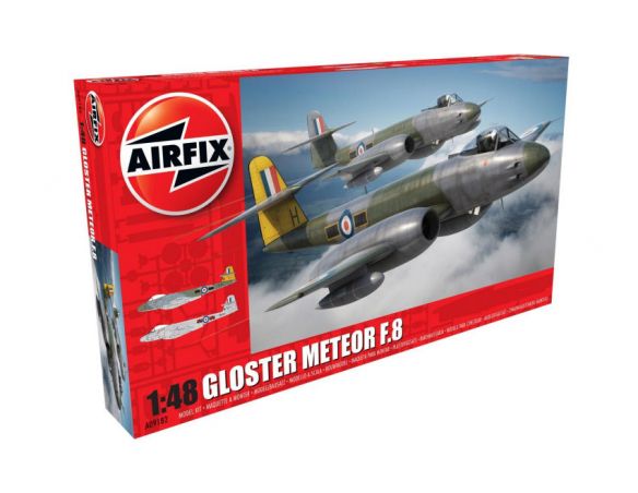 Airfix AX9182 GLOSTER METEOR F8 KIT 1:48 Modellino