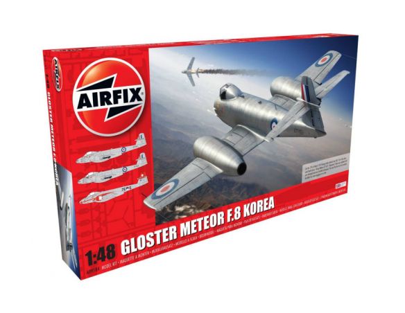 Airfix AX9184 GLOSTER METEOR F8 KIT 1:48 Modellino
