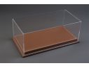 Atlantic ATL10083 MULHOUSE DISPLAY CASE W/BROWN LEATHER BASE mm 170x80x70 1:43 Modellino