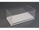 Atlantic ATL10098 MULHOUSE DISPLAY CASE W/WHITE LEATHER BASE mm 510x245x170 1:12 Modellino