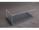 Atlantic ATL10102 MULHOUSE DISPLAY CASE W/ANTRACITE LEATHER BASE mm 510x245x170 1:12 Modellino