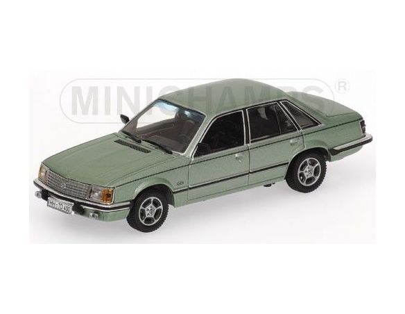Minichamps PM400045100 OPEL SENATOR 1980 GREEN MET.1:43 Modellino