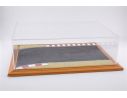 Atlantic ATL30105 RACE TRACK DIORAMA DISPLAY CASE CHERRY WOOD HAND MADE 1:18/1:24 Modellino