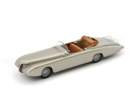 Autocult ATC04017 ARZENS LA BALEINE 1938 MET.SILVER 1:43 Modellino