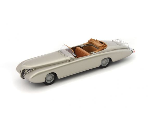 Autocult ATC04017 ARZENS LA BALEINE 1938 MET.SILVER 1:43 Modellino