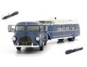 Autocult ATC11009 REO TRUCK CURTIS AEROCAR 1938 METALLIC BLUE 1:43 Modellino