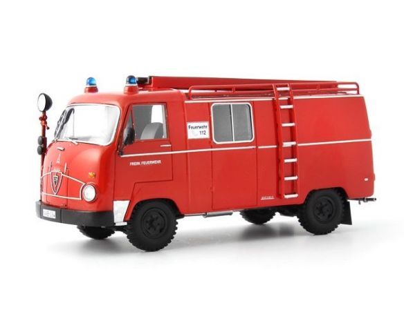 Autocult ATC12000 MAGIRUS FAUN F24 LF8 FEUERWEHR 1964 1:43 Modellino