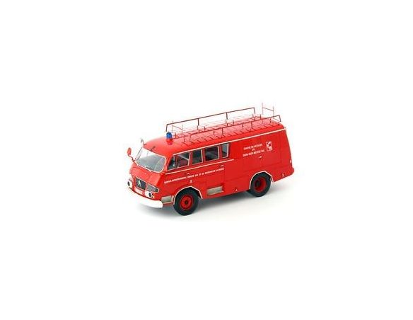 Autocult ATC12002 CITROEN TYP 350 BELPHEGOR FEUERWEHR 1966 1:43 Modellino