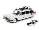Auto World AWSS118 GHOSTBUSTERS ECTO-1 WITH GHOST SLIMER 1959 cm 30 1:18 Modellino