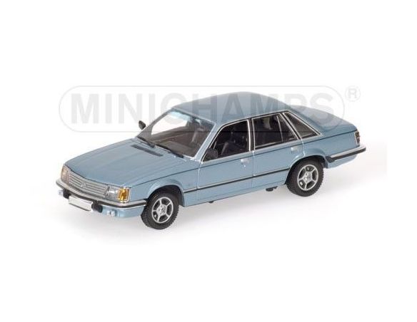 Minichamps PM400045102 OPEL SENATOR 1980 BLUE 1:43 Modellino