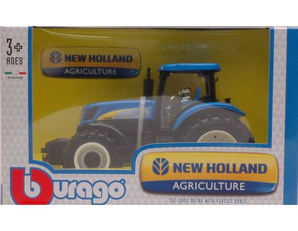BBURAGO BU44065 NEW HOLLAND T7000 FARM TRACTOR 1:32 Modellino