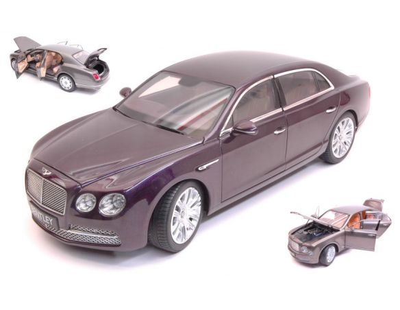 Busch BL1070 BENTLEY FLYING SPUR W12 2013 DAMSON PURPLE KYOSHO 1:18 Modellino
