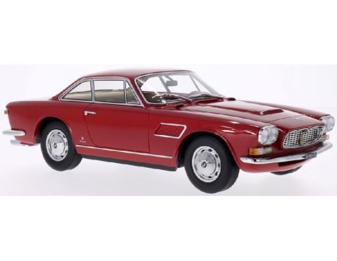 BOS MODEL BOS085 MASERATI SEBRING II MET.DARK RED 1:18 Modellino