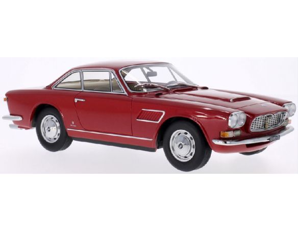 BOS MODEL BOS085 MASERATI SEBRING II MET.DARK RED 1:18 Modellino