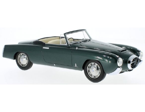 BOS MODEL BOS262 LANCIA AURELIA PF200 CABRIOLET MET.DARK GREEN 1:18 Modellino