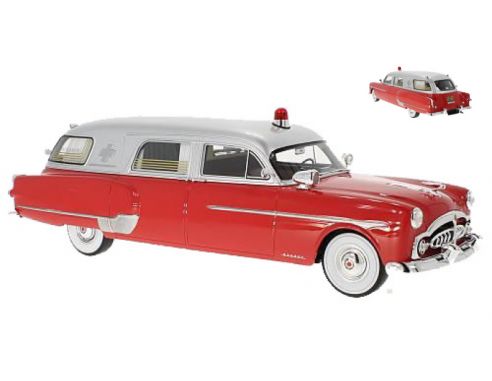 BOS MODEL BOS337 PACKARD HENNEY AMBULANCE 1:18 Modellino