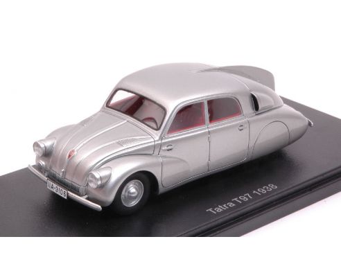 Busch BOS43106 TATRA T97 SILVER 1:43 Modellino
