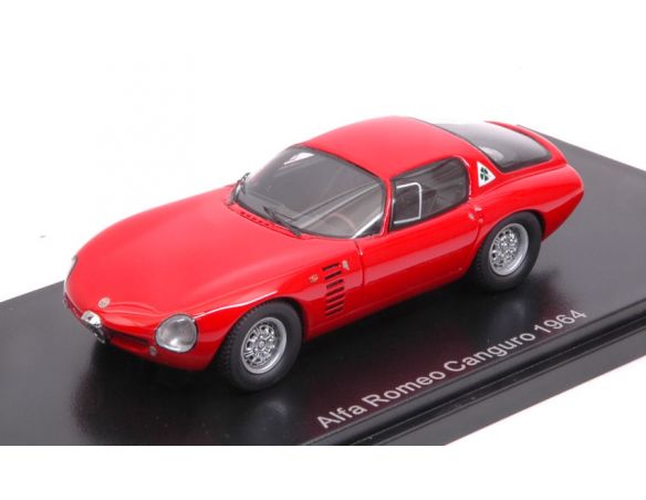 Busch BOS43850 ALFA ROMEO CANGURO RED 1:43 Modellino