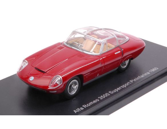 Busch BOS43890 ALFA ROMEO 3500 SUPERSPORT PININFARINA RED 1:43 Modellino