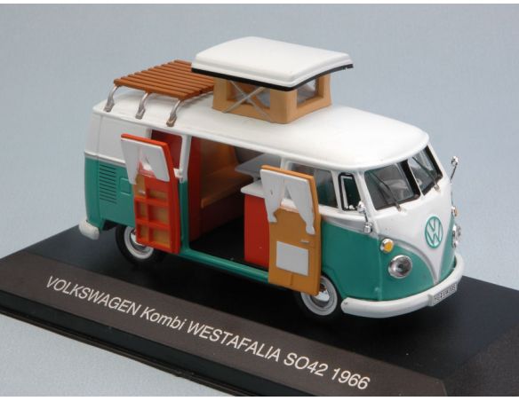 Cararama Motorama CAC002 VW WESTFALIA SO42 CAMPER 1966 1:43 Modellino