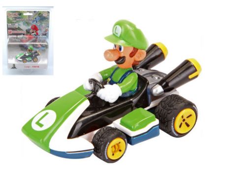 Cararama Motorama CAR19316 MARIO KART 8 LUIGI PULL SPEED BLISTER 1:43 Modellino