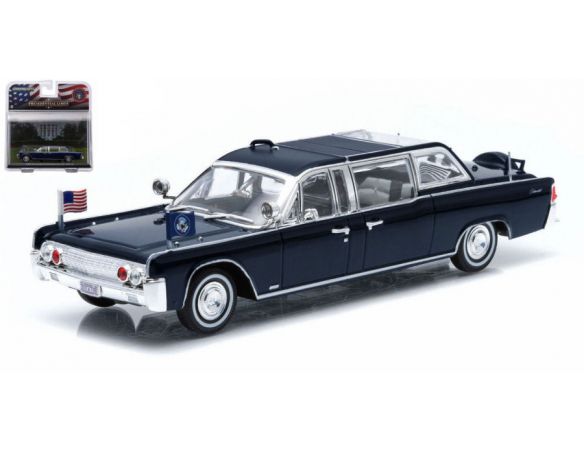 Greenlight GREEN86110A LINCOLN CONTINENTAL SS-100-X 1961 J.F.KENNEDY 1961-1963 1:43 Modellino