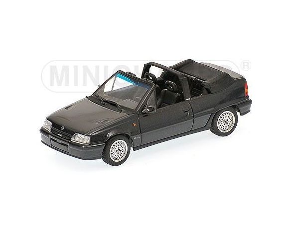 Minichamps PM400045931 OPEL KADETT GSI CABRIO 1989 BLACK 1:43 Modellino