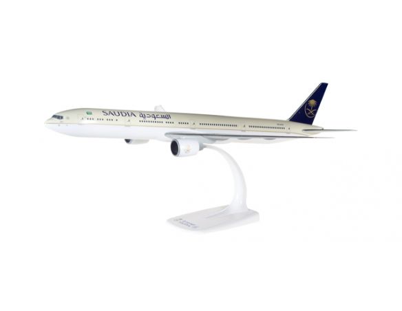 Herpa HP610421 BOEING 777-300ER SAUDIA 1:200 cm 36 Modellino