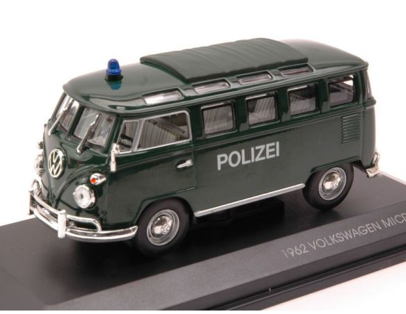 Hot Wheels LDC43210 VW MICROBUS POLIZEI 1:43 Modellino