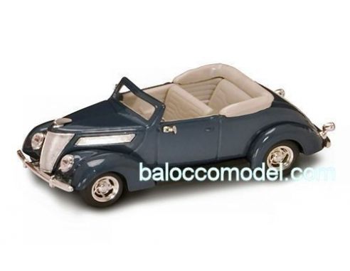 LUCKY DIE CAST LDC94230DB FORD V 8 CONVERTIBLE 1937 DARK BLUE 1:43 Modellino