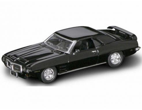 Hot Wheels LDC94238BK PONTIAC FIREBIRD TRANS AM 1969 BLACK 1:43 Modellino