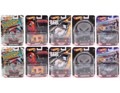 Hot Wheels HWDMC55H RETRO ENTERTAINMENT ASSORTMENT MIX BOX Pz.10 1:64 Modellino
