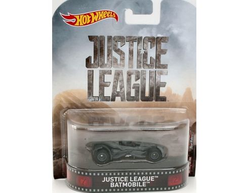 Hot Wheels HWDWJ80 JUSTICE LEAGUE BATMOBILE 1:64 Modellino