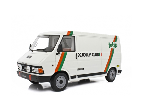 LAUDO RACING LM107B3 FIAT 242 ASSISTENZA LANCIA 1985 1:18 Modellino