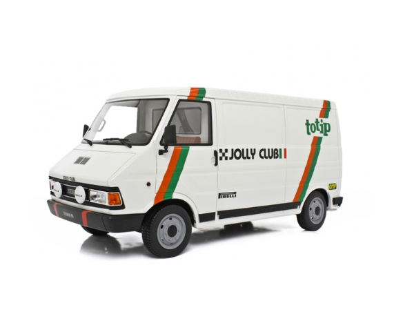 LAUDO RACING LM107B3 FIAT 242 ASSISTENZA LANCIA 1985 1:18 Modellino
